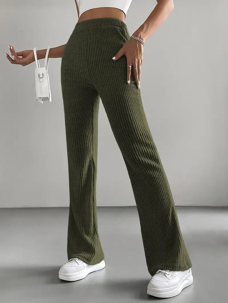 Bell-bottom Pants Women&